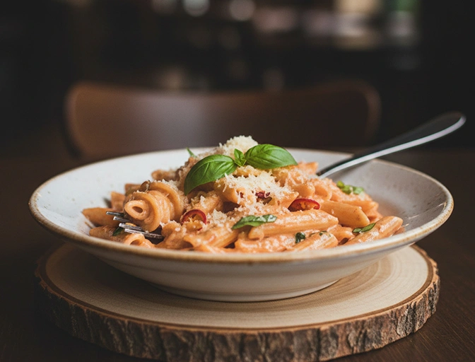 Pink Sauce Pasta